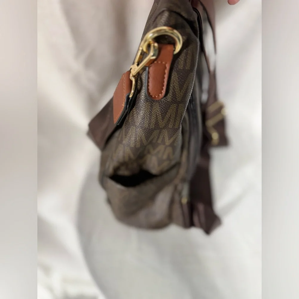 MKP by Marco Collection Brown and Tan Backpack